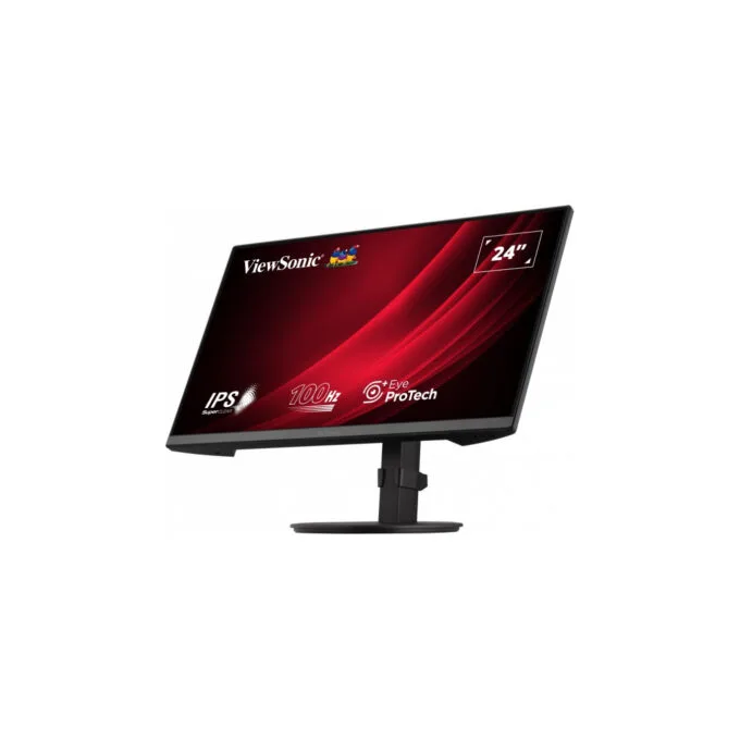ViewSonic VG2408A-MHD - 24in FHD (1920x1080) IPS 100Hz Monitor, 5ms, HDMI/VGA/DP, Built-in Speakers, Black — image 7
