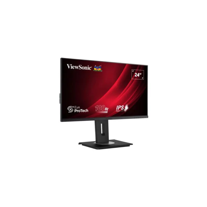 ViewSonic VG2448A-2 - 23.8" IPS Full HD Monitor - Black, 1920x1080, 100Hz, HDMI & DisplayPort, USB 3.2 Hub — image 2