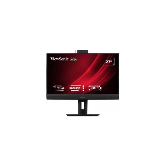 ViewSonic VG2757V-2K - 27-inch QHD IPS Monitor - Black, 2560x1440, 100Hz, USB-C & HDMI 2.0, DisplayPort — image 1