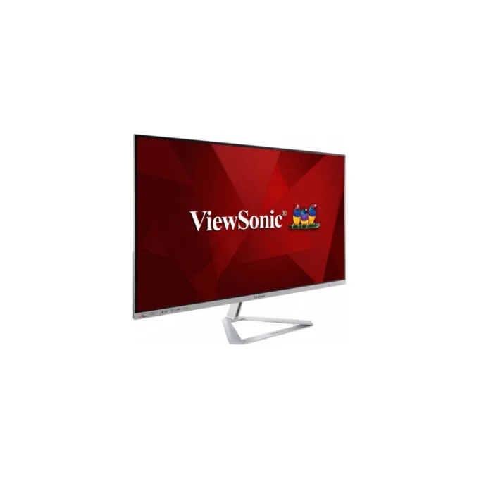 ViewSonic VX3276-MHD-3 - 32" (81.3 cm) IPS Full HD Monitor, 75Hz, 4ms, HDMI/DP/VGA, 2x2W Speakers, Silver — image 2