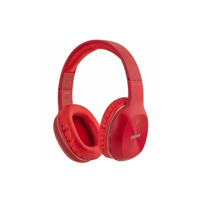 W800BT RED BLUETOOTH HEADPHONE W MIC EDIFIER — image 1