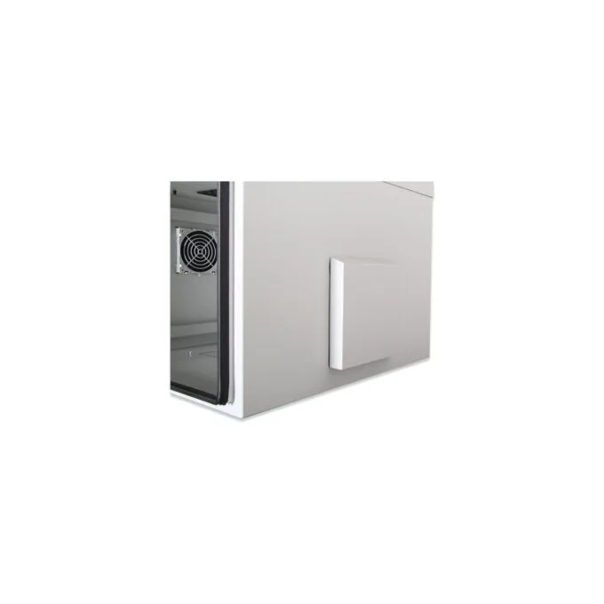 Wall housing - IP55 - for outdoor use - 600x600 mm (WxD), IT cabinet — image 4
