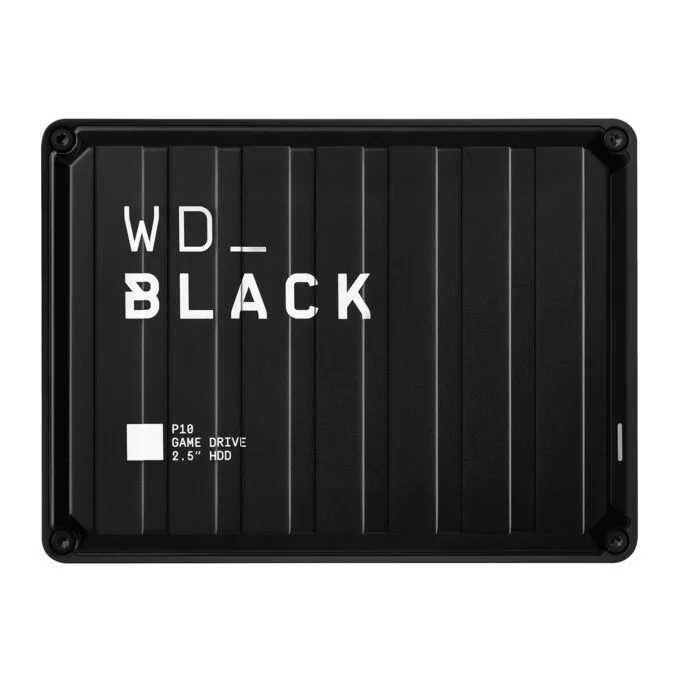 WD BLACK P10 Game Drive - P10 - Black, 4TB, USB 3.2 Gen1 Portable HDD — image 1