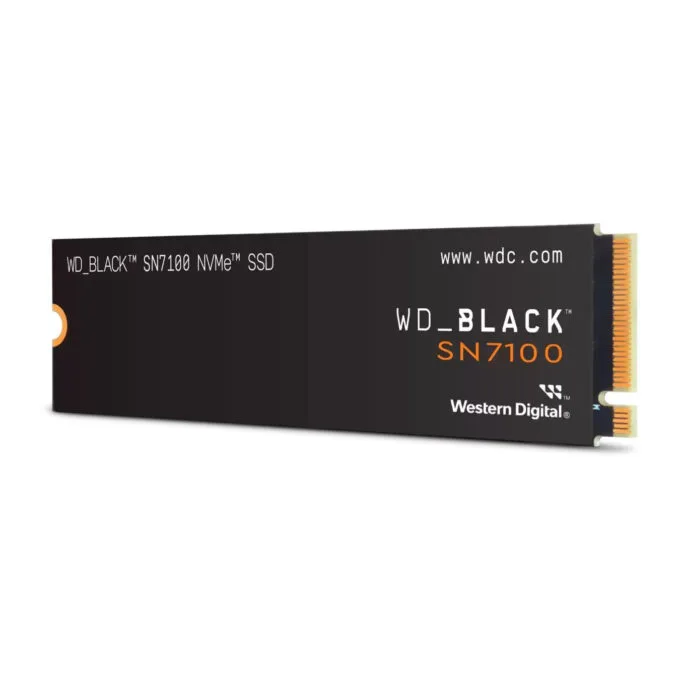 WD Black SN7100 500GB M.2 2280 NVMe PCIe Gen4 x4 6800/5800 MB/s - WDS500G4X0E — image 1