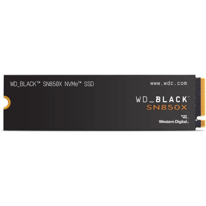 WD Black SN850X 8TB M.2 NVMe PCIe 4.0 x4 7200 MB/s - WDS800T2X0E — image 1