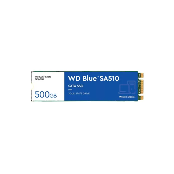 WD Blue SA510 500GB M.2 2280 SATA III SSD - WDS500G3B0B 560/510 MB/s — image 1