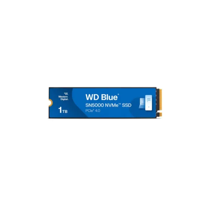 WD Blue SN5000 1TB M.2 NVMe PCIe Gen4 x4 - WDS100T4B0E — image 1