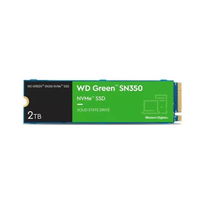 WD Green SN350 - WDS200T3G0C - 2TB M.2 2280 NVMe PCIe 3.0 x4, 3200/3000 MB/s — image 2