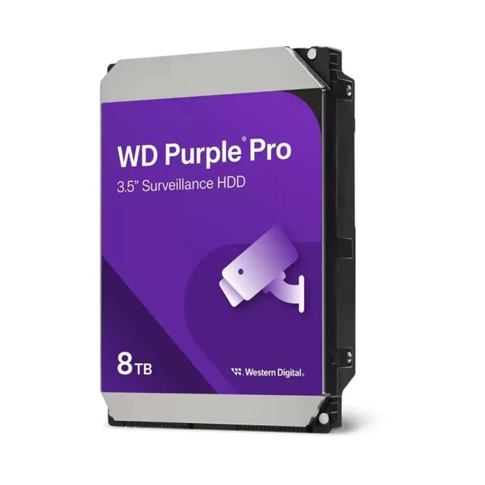 WD Purple Pro 8TB SATA 6Gb/s 3.5-Inch Surveillance HDD — image 1