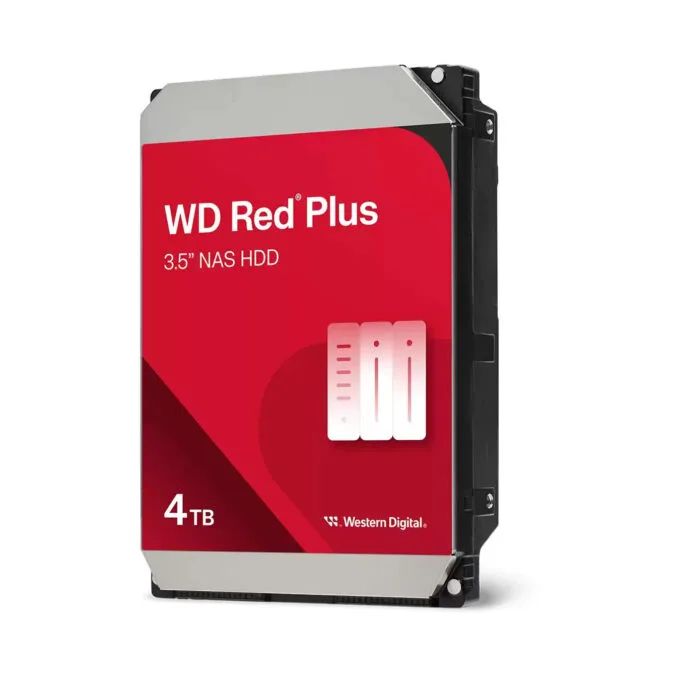 WD Red Plus 4TB WD40EFZZ 5400RPM 128MB SATA III NAS HDD — image 1