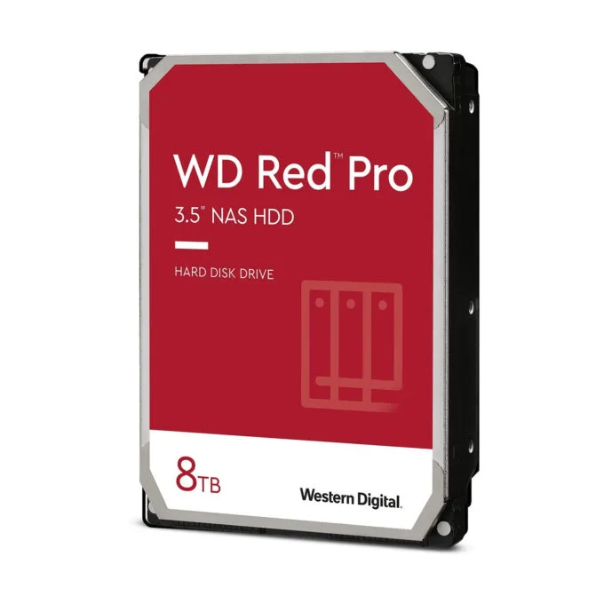 WD Red Pro WD8005FFBX - 8TB 7200RPM 256MB Cache 3.5in SATA III NAS HDD — image 1