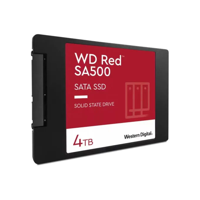 WD Red SA500 NAS - WDS400T2R0A - 4TB 2.5in SATA SSD for NAS — image 3