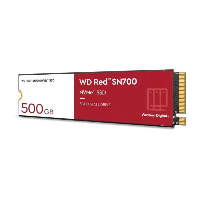 WD Red SN700 500GB - M.2 NVMe SSD - PCIe Gen3 x4 (2280) - WDS500G1R0C-68BDK0 — image 2