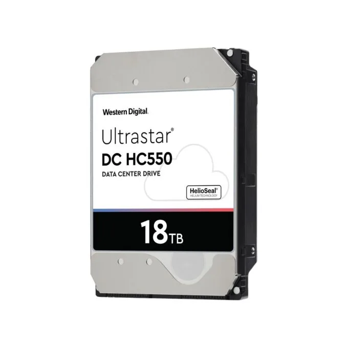 WD Ultrastar DC HC550 18TB - 0F38353 - 3.5-inch SAS 12Gb/s, 7200 RPM, 512MB Cache, Enterprise — image 3