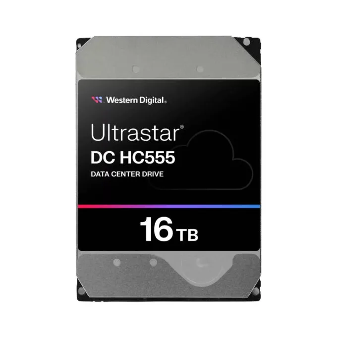 WD Ultrastar DC HC555 - 16TB 3.5in 7200RPM SAS 12Gb/s 512MB Cache - Data Center/Enterprise, 5yr Warranty — image 2