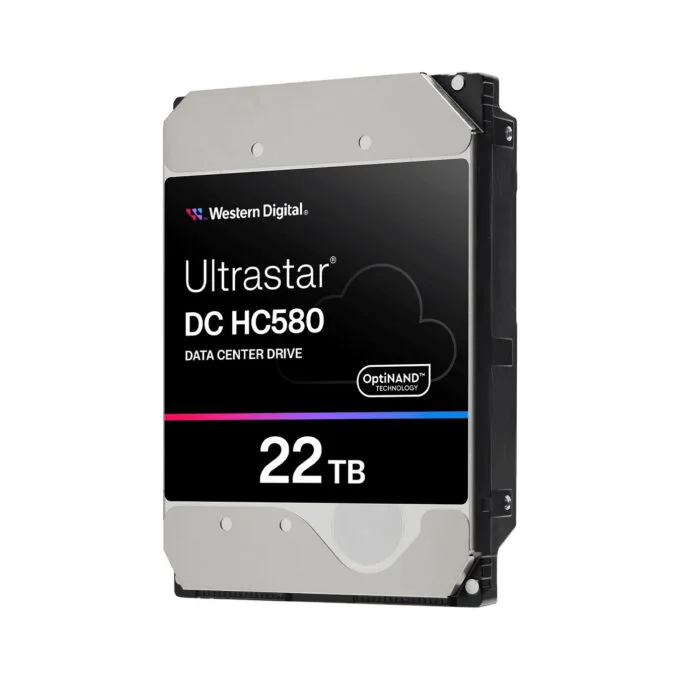 WD Ultrastar DC HC580 - 22TB 7200RPM 512MB Cache SAS 3.5-inch Enterprise HDD — image 1