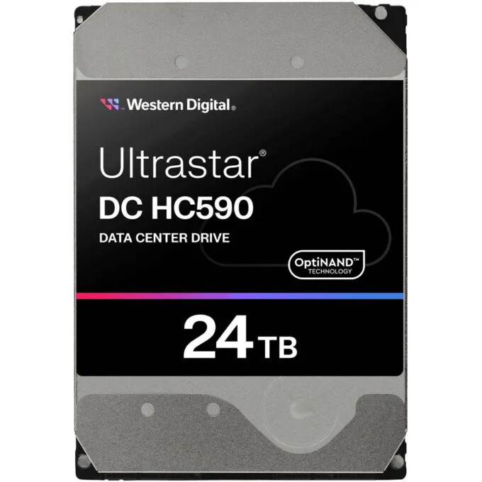 WD Ultrastar DC HC590 24TB 7200RPM 512MB SAS 12Gb/s Enterprise HDD — image 2