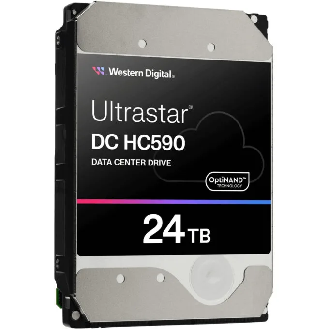 WD Ultrastar DC HC590 24TB 7200RPM 512MB SAS 12Gb/s Enterprise HDD — image 1