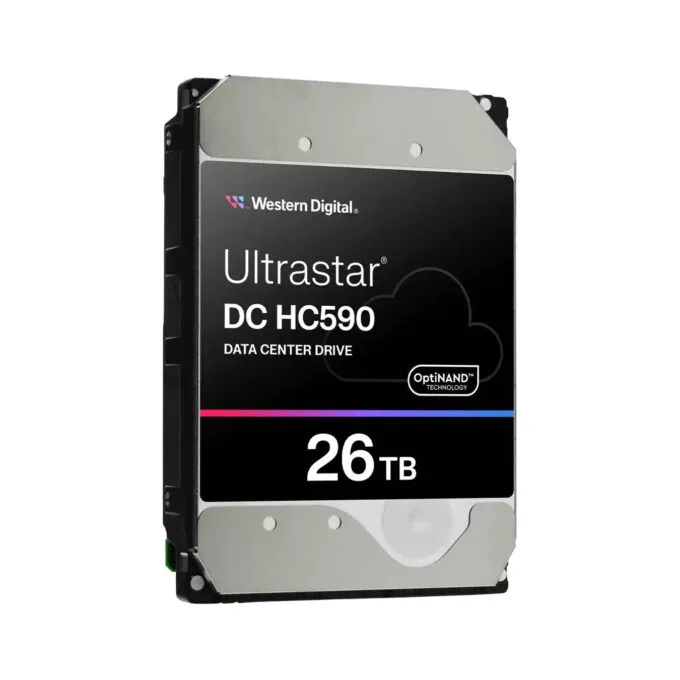 WD Ultrastar DC HC590 - 26TB - 7200RPM, 512MB Cache, SAS 12Gb/s, 3.5in Enterprise HDD — image 3