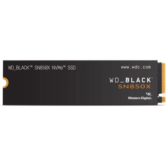 Western Digital Black SN850X 1TB M.2 2280 NVMe SSD - PCIe 4.0 x4 7300 MB/s - WDS100T2X0E — image 2