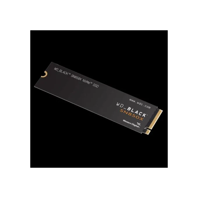 Western Digital Black SN850X 4TB M.2 NVMe SSD - PCIe 4.0 x4 7300 MB/s - WDS400T2X0E — image 2