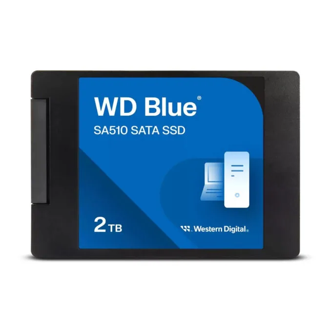 Western Digital Blue SA510 2TB 2.5" SATA III SSD - 560 MB/s - WDS200T3B0A — image 1