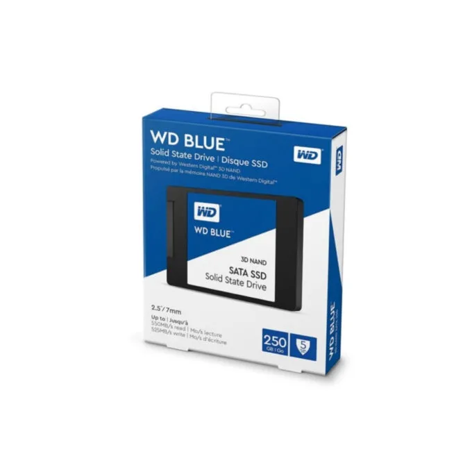 Western Digital Blue SA510 500GB 2.5" SATA III SSD - 560 MB/s - WDS500G3B0A — image 1