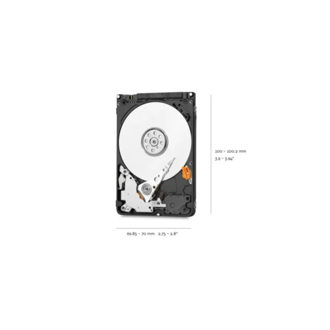 Western Digital Blue - WD20SPZX - 2TB 2.5in SATA III HDD, 5400 RPM, 128MB Cache — image 2