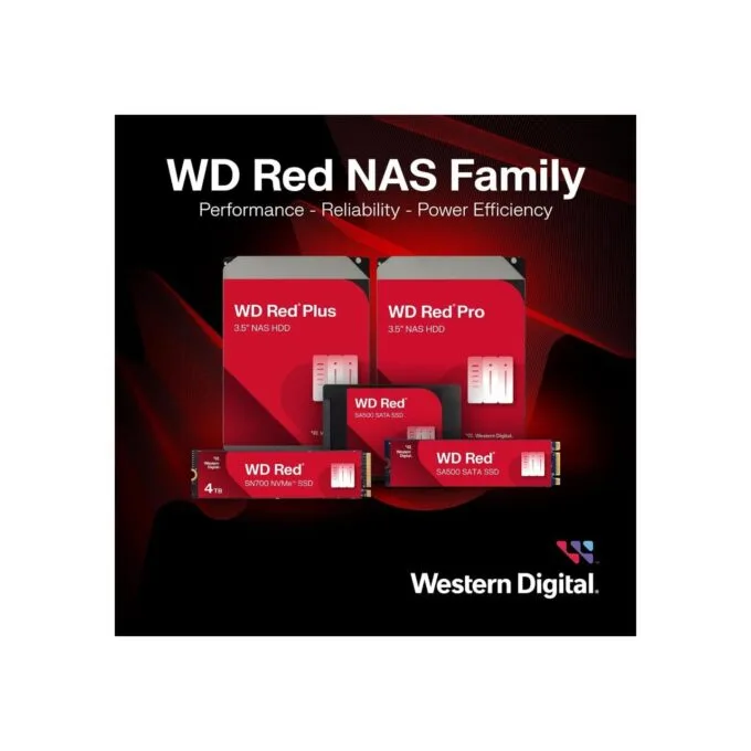 Western Digital Red Plus WD20EFPX 2TB 3.5" SATA III 5400 RPM 64MB Cache NAS HDD — image 2