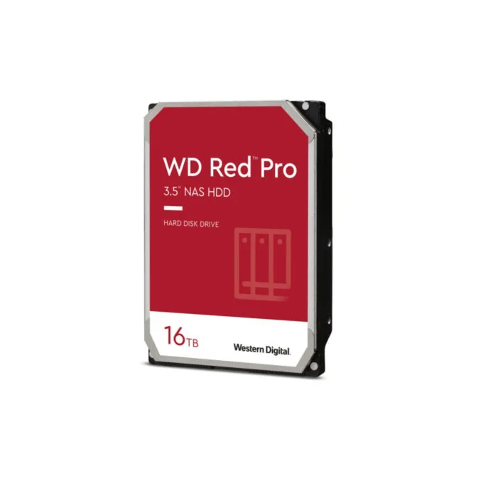 Western Digital Red Pro 16TB - 7200 RPM 512MB SATA III NAS HDD - WD161KFGX — image 1