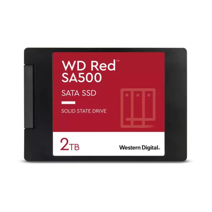Western Digital Red SA500 2TB - 2.5" SATA III NAS SSD - WDS200T1R0A — image 1