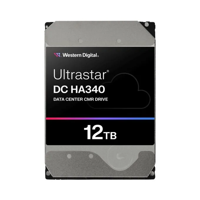 Western Digital Ultrastar DC HA340 12TB - 7200 RPM 512MB SATA III Enterprise HDD - WUS721212BLE6L4 — image 1