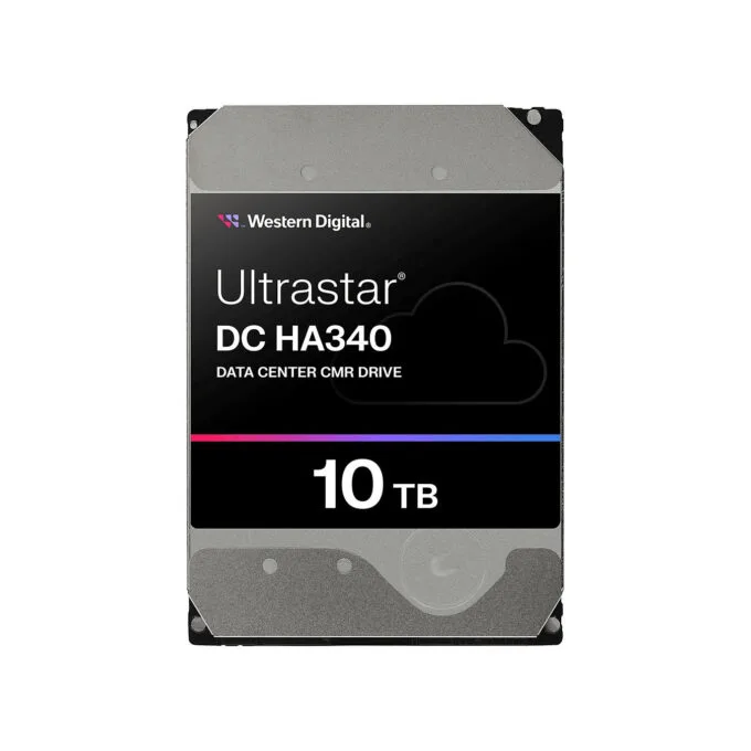 WESTERN DIGITAL Ultrastar DC HA340 8.89cm 3.5Zoll 26.1 10TB 256 7200RPM SATA ULTRA 512E SE NP3 DC — image 1