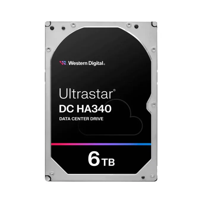 Western Digital Ultrastar DC HA340 - HA340 - 6TB 7200RPM SATA 3.5in HDD — image 2