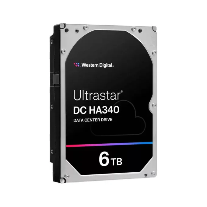 Western Digital Ultrastar DC HA340 - HA340 - 6TB 7200RPM SATA 3.5in HDD — image 3