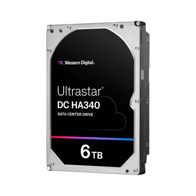 Western Digital Ultrastar DC HA340 - HA340 - 6TB 7200RPM SATA 3.5in HDD — image 1