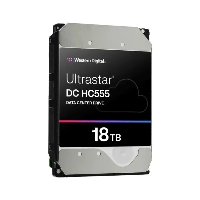 Western Digital Ultrastar DC HC550 18TB - 7200 RPM 512MB SATA III Enterprise HDD - WUH721818ALE6L4 — image 3