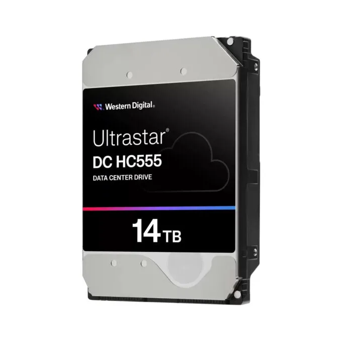Western Digital Ultrastar DC HC555 - 14TB 3.5" SATA III 7200RPM 512MB Cache - Data Center/Enterprise HDD — image 1