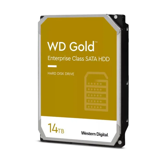 Western Digital WD Gold 14TB 3.5in SATA III 7200RPM 512MB Cache Enterprise HDD - 5 Year Warranty — image 2