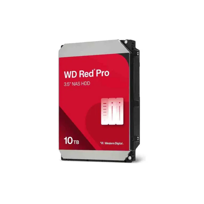 Western Digital WD Red Pro 10TB - 7200 RPM 512MB SATA III NAS HDD - WD103KFBX — image 1