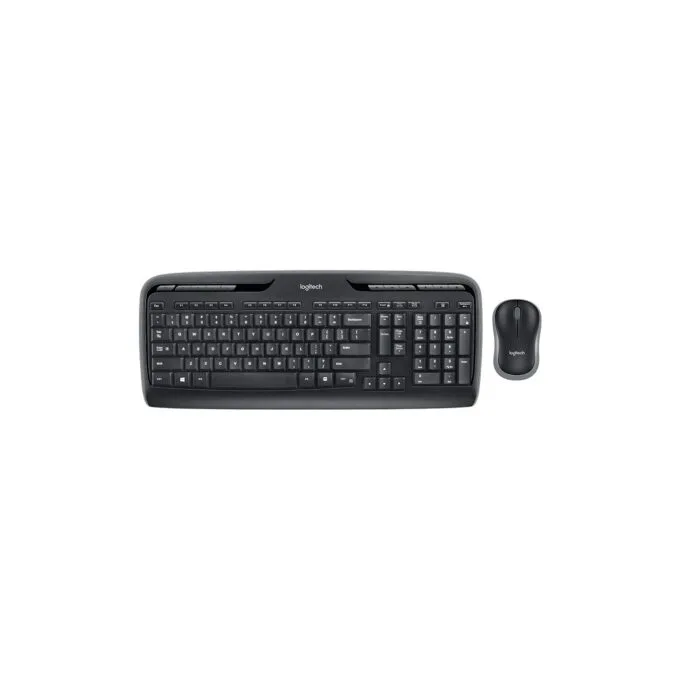 WIRELESS COMBO MK330 - MK330 - Full-size (100%), Wireless, RF Wireless, QWERTY, Mouse included — image 1