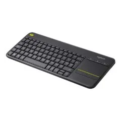 WIRELESS TOUCH KEYBOARD K400 - K400 - Tri-Mode USB/Bluetooth/2.4G, Backlighting: None