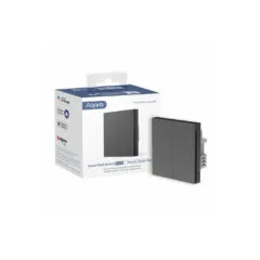 WS-EUK04-GRAY SMART WALL SWITCH H1 EU (WITH NEUTRAL, DOUBLE ROCKER), GRAY AQARA