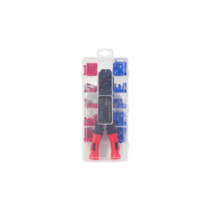 WZ0078 CRIMPING PLIERS FOR INSULATED TERMINALS, WITH CRIMP ASSORTMENT, LOGILINK — image 3