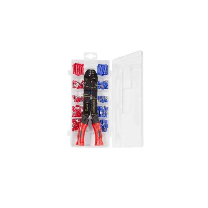 WZ0078 CRIMPING PLIERS FOR INSULATED TERMINALS, WITH CRIMP ASSORTMENT, LOGILINK — image 4