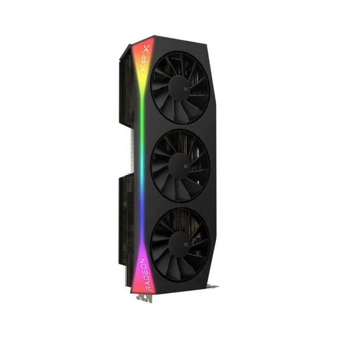 XFX Mercury RX 9070 XT OC 16GB GDDR6 PCIe 5.0 3-Fan RGB - Black — image 2