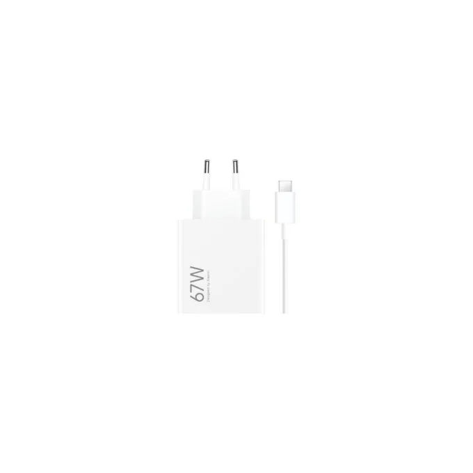 Xiaomi Charger Combo 67W white - BHR9465EU - White, 67 W, USB-C, Indoor — image 1
