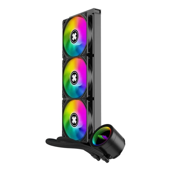 Xilence LiQuRizer 360mm AIO Water Cooler - LQ360PRO - ARGB Black — image 3