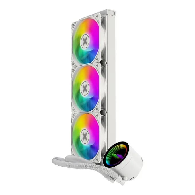 Xilence LiQuRizer LQ360G.W.ARGB - XC998 - 360mm AIO Liquid CPU Cooler, ARGB, White — image 7