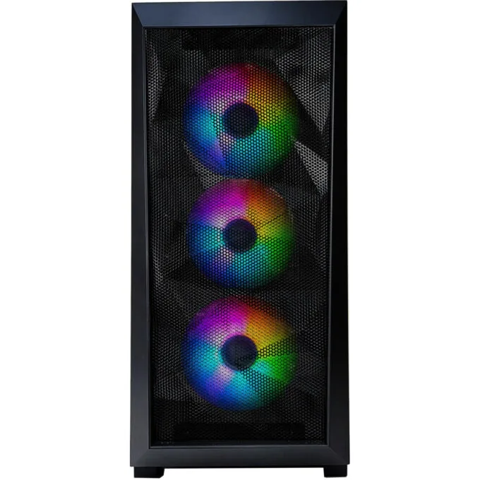 Xilence Xilent Breeze X712.RGB XG131 Mid-Tower Case Black TG RGB — image 4